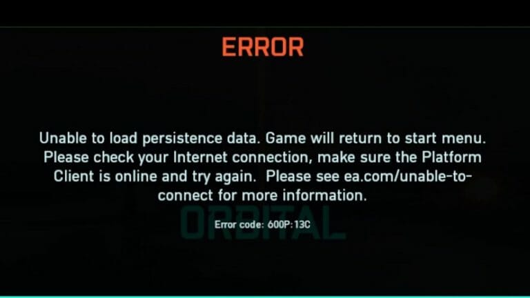 Error 