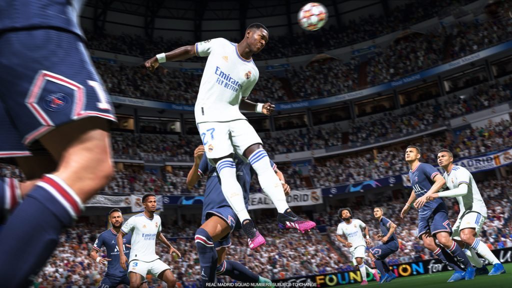 Real Madrid vs PSG FIFA 22