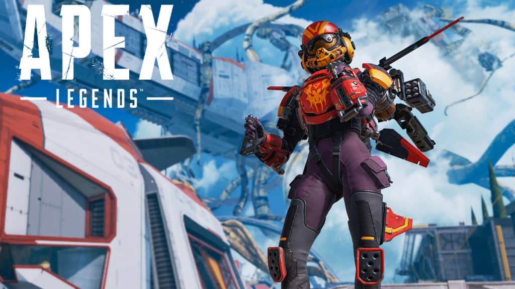 Apex Legends Valkyrie con casco