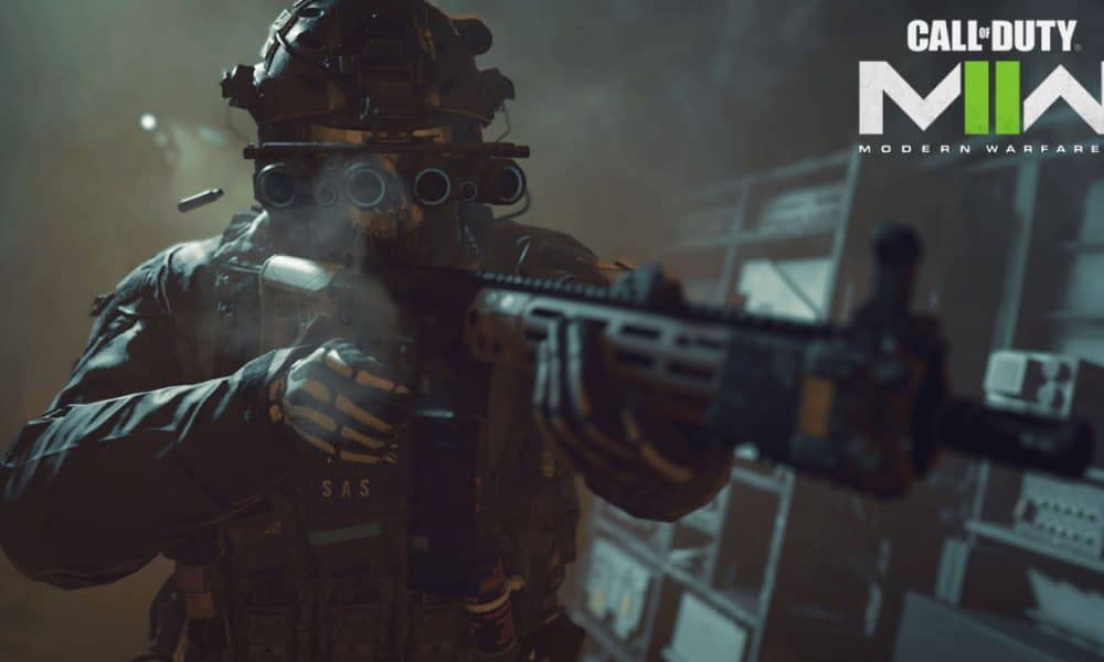 Ghost with Assault Rifle in Modern Warfare 2