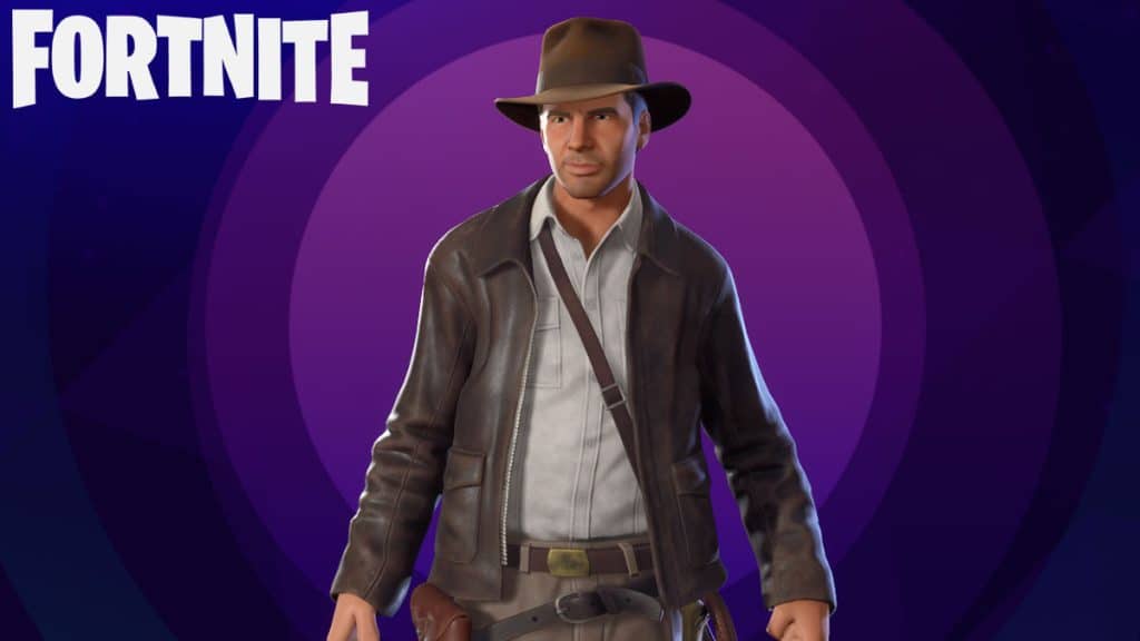 Skin de Indiana Jones en Fortnite capítulo 3