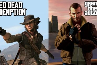 Nico Bellic from GTA IV and John Marston from Red Dead Redemption