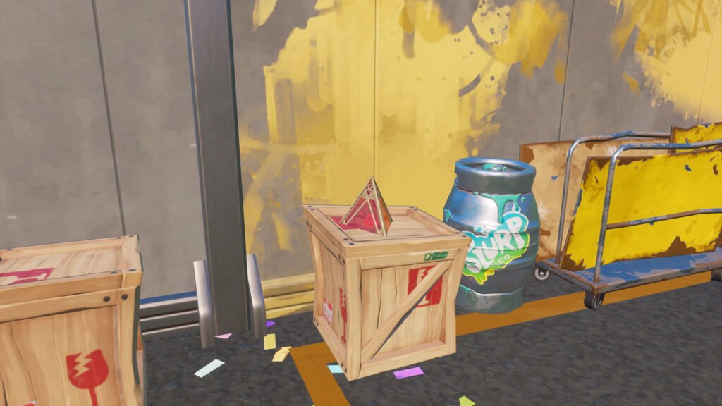 Sith Holocron en la caja de envío en Fortnite