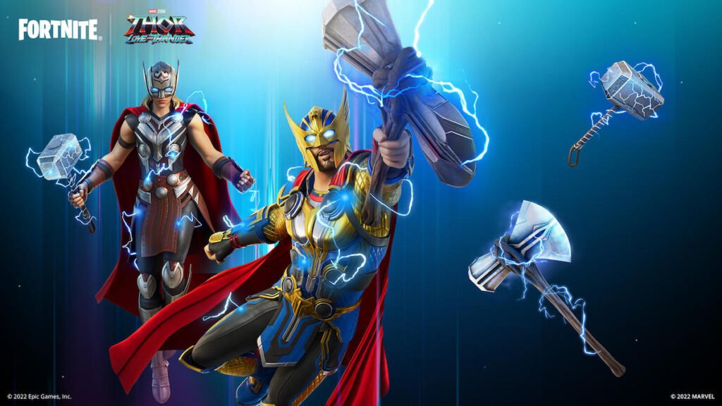 Arte clave del paquete Thor Fortnite