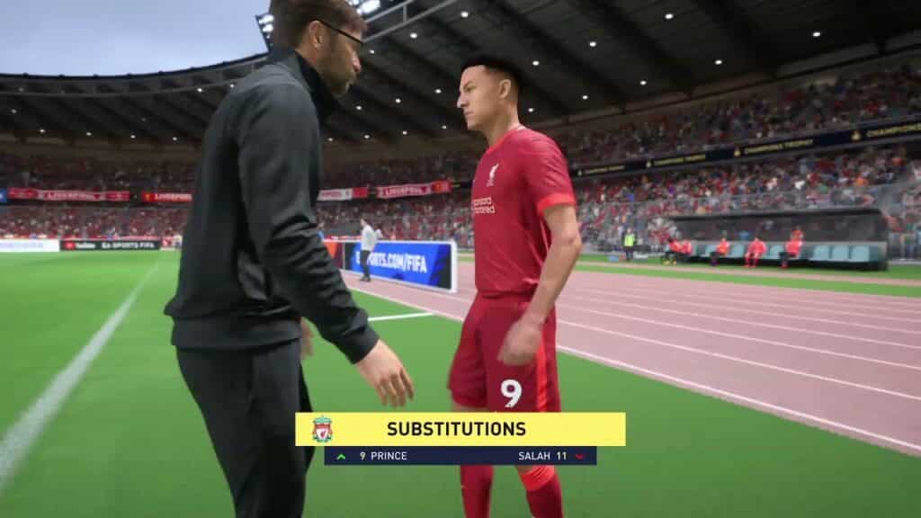 Carrera de jugador de FIFA 22 Liverpool