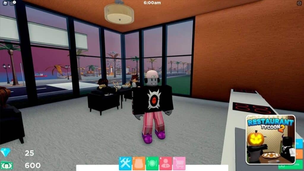 Restaurant Tycoon 2 Roblox Personalización de personajes