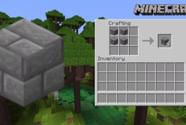 Stone Bricks Recipe in Minecraft