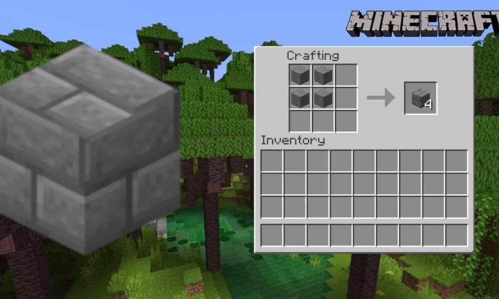 Stone Bricks Recipe in Minecraft
