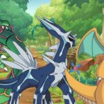 Rayquaza, Dragonite, and Dialga in Pokemon Go