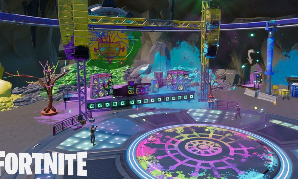 stage at fortnite rave cave POI