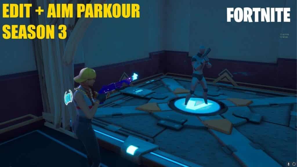 Editar + Apuntar Mapa de Parkour en Fortnite