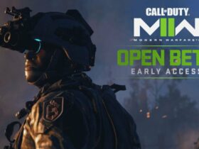 modern warfare 2 operator with open beta logo