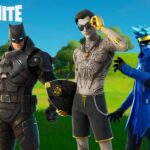 Fortnite skins like Midas, Spider-Man, Ninja and Darth Vader