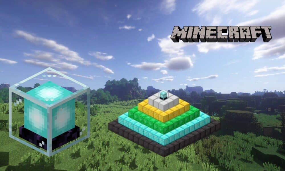 A Minecraft Beacon Pyramid