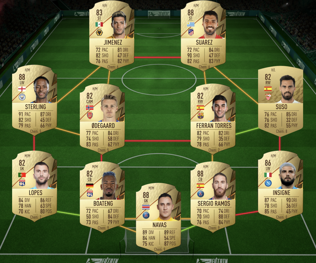 FUT Hero Shapeshifters mejora SBC FIFA 22