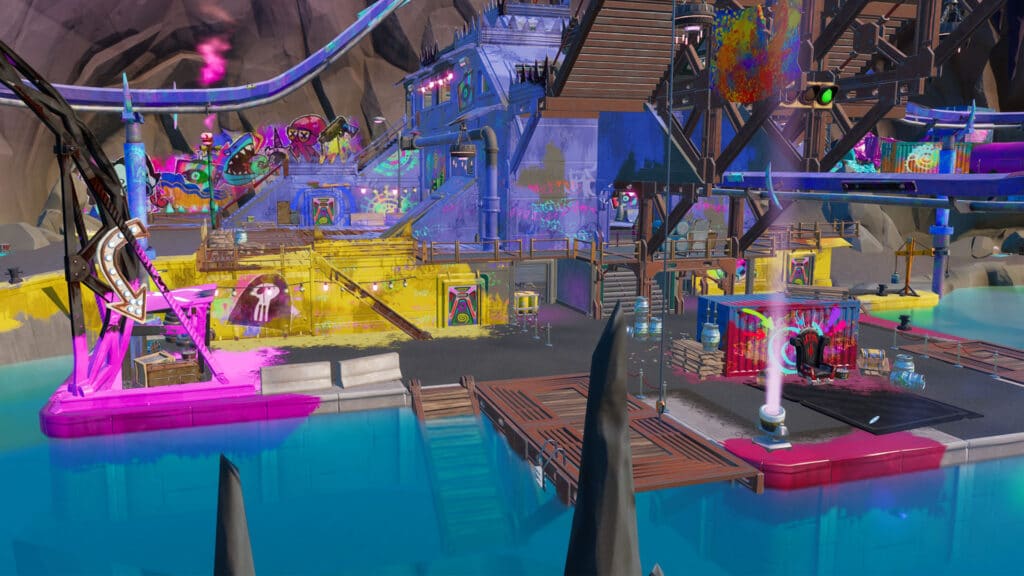 Edificio principal de Rave Cave en Fortnite