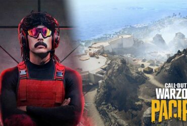 Dr Disrespect and Warzone Caldera's mountain