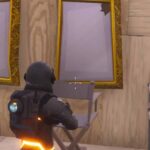 fortnite character looking at mirror