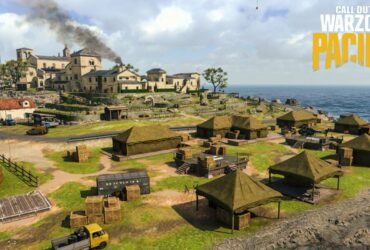 Camp POI in Warzone Fortune's Keep map