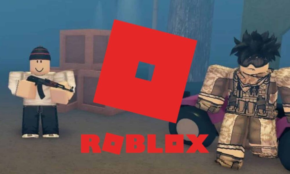 roblox characters with guns