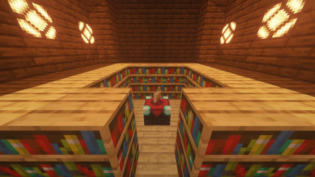 Mesa de encantamiento Minecraft