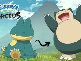 Munchlax and Snorlax in Pokemon Legends Arceus