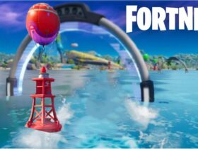 Large sea buoy in Fortnite