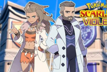 Pokemon Scarlet and Violet professors