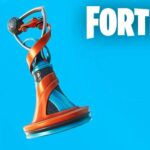 Rocket League trophy in Fortnite