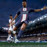 Mbappe shooting in FIFA 23