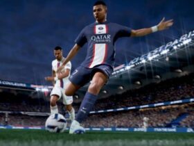 Mbappe shooting in FIFA 23