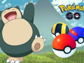 Snorlax jumping with excitement