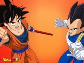 Dragon Ball's Goku and Vegeta in Fortnite