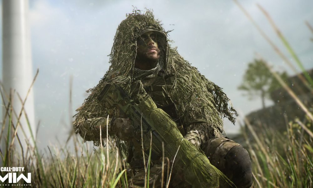 Captain Price in ghillie suit in Modern Warfare 2