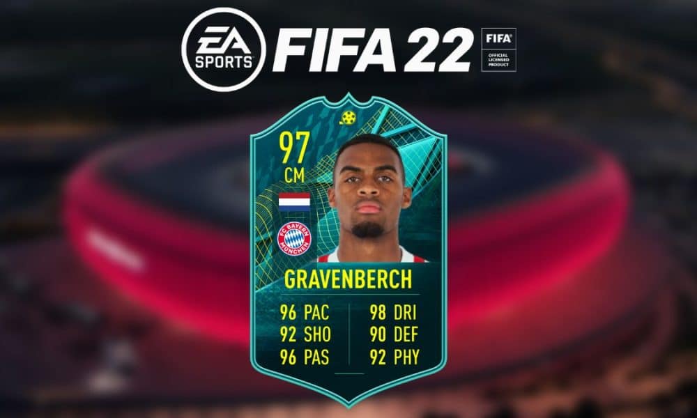 FIFA 22 Player Moments Gravenberch