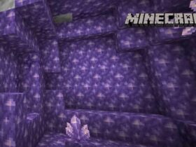 Amethyst geode in Minecraft