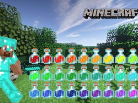 Different types of potions in Minecraft