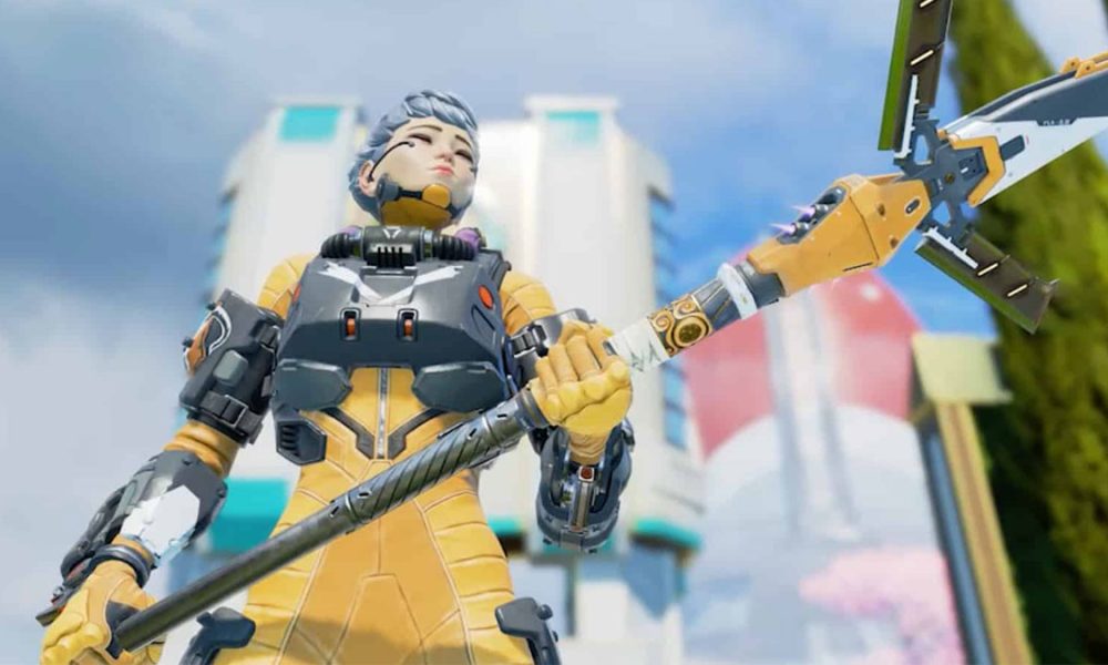 Valkyrie with Heirloom in Apex Legends