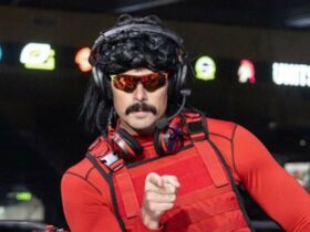 Dr Disrespect pointing towards camera