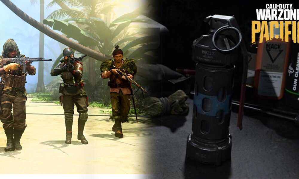 Warzone Pacific Operators and Stun Grenade