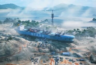 Cargo ship in Battlefield 2042 stranded map