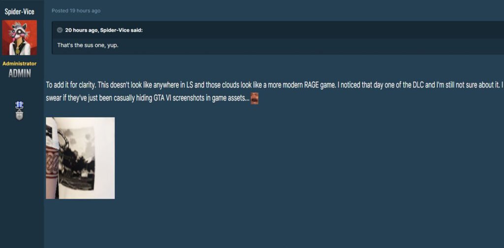 GTAforums comenta sobre las camisetas de GTA Online que contienen un posible teaser para GTA 6