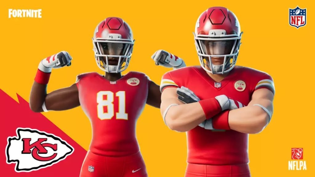 Kansas City Chiefs NFL skins Fortnite