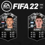 FIFA 22 Showdown Perisic and Alvarez SBC