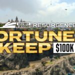 warzone call of duty league resurgence fortune's keep tournament logo