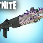 EvoChrome Shotgun in Fortnite Season 4