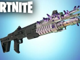 EvoChrome Shotgun in Fortnite Season 4