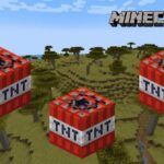 TNT blocks in Minecraft