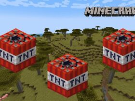 TNT blocks in Minecraft