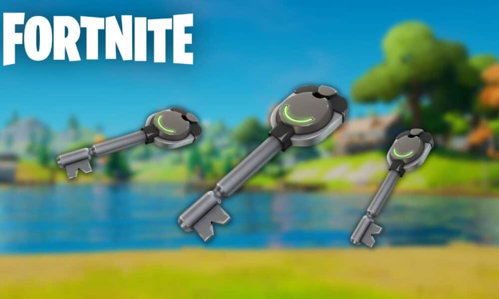 Fortnite Keys with logo